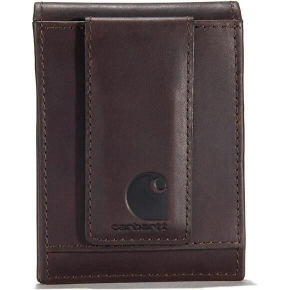Men's Durable Oil Tan Leather Wallets - Picture 1 of 7